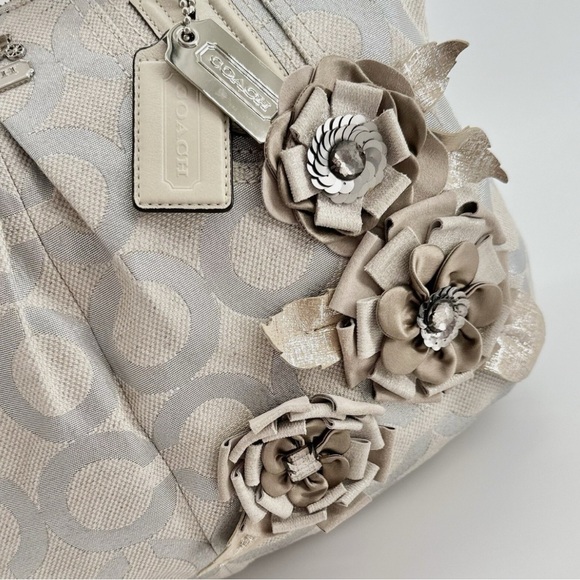 Coach Limited Edition Madison Op Art Sophia Satchel - Picture 3 of 17